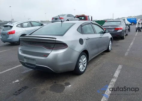 2015 Dodge Dart Aero from USA, damaged, VIN 1C3CDFDH4FD160246